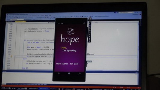 Hope Application: The world leading application in speaking to Deaf