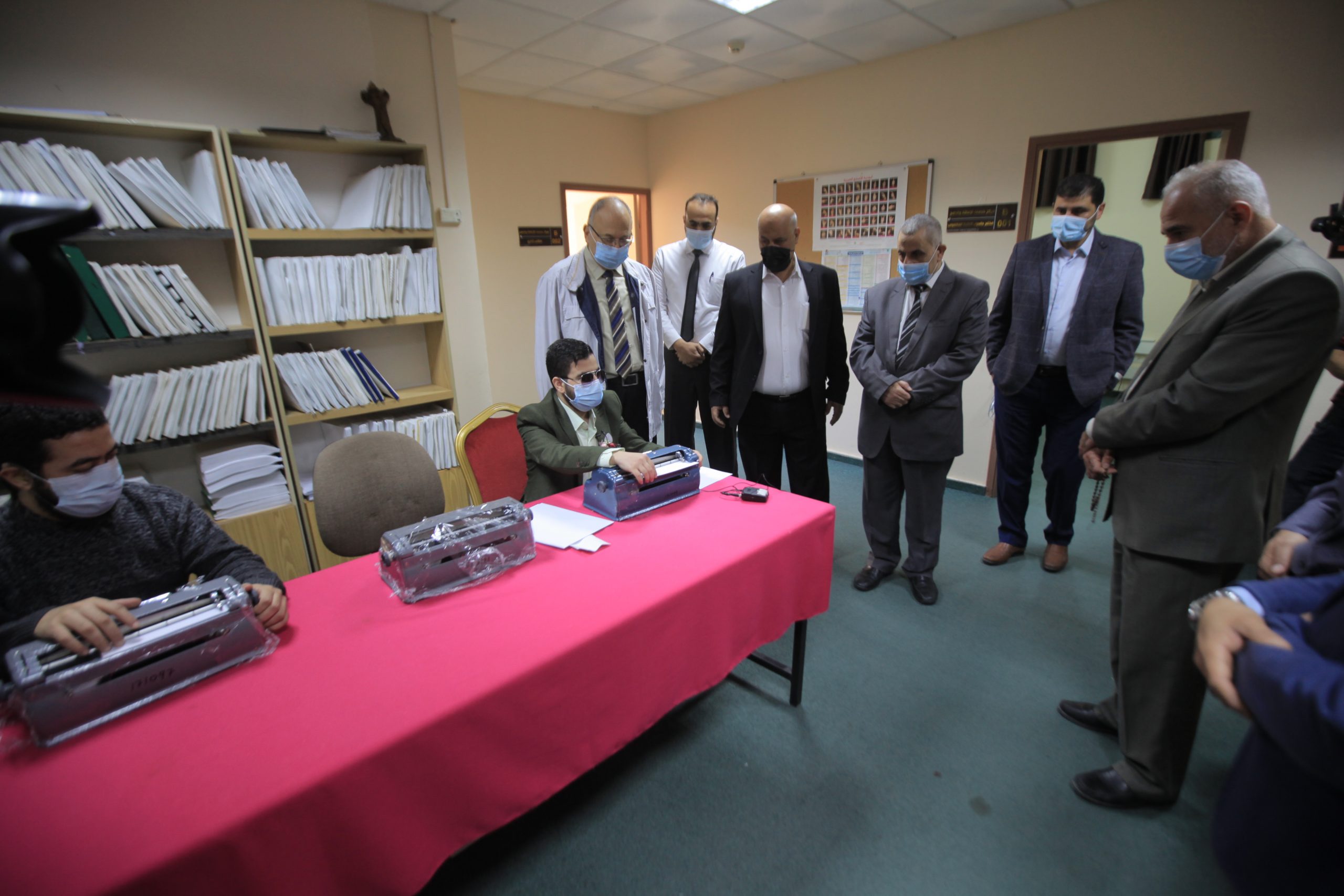 Inauguration of Computer Lab At IUG Disability Services Center