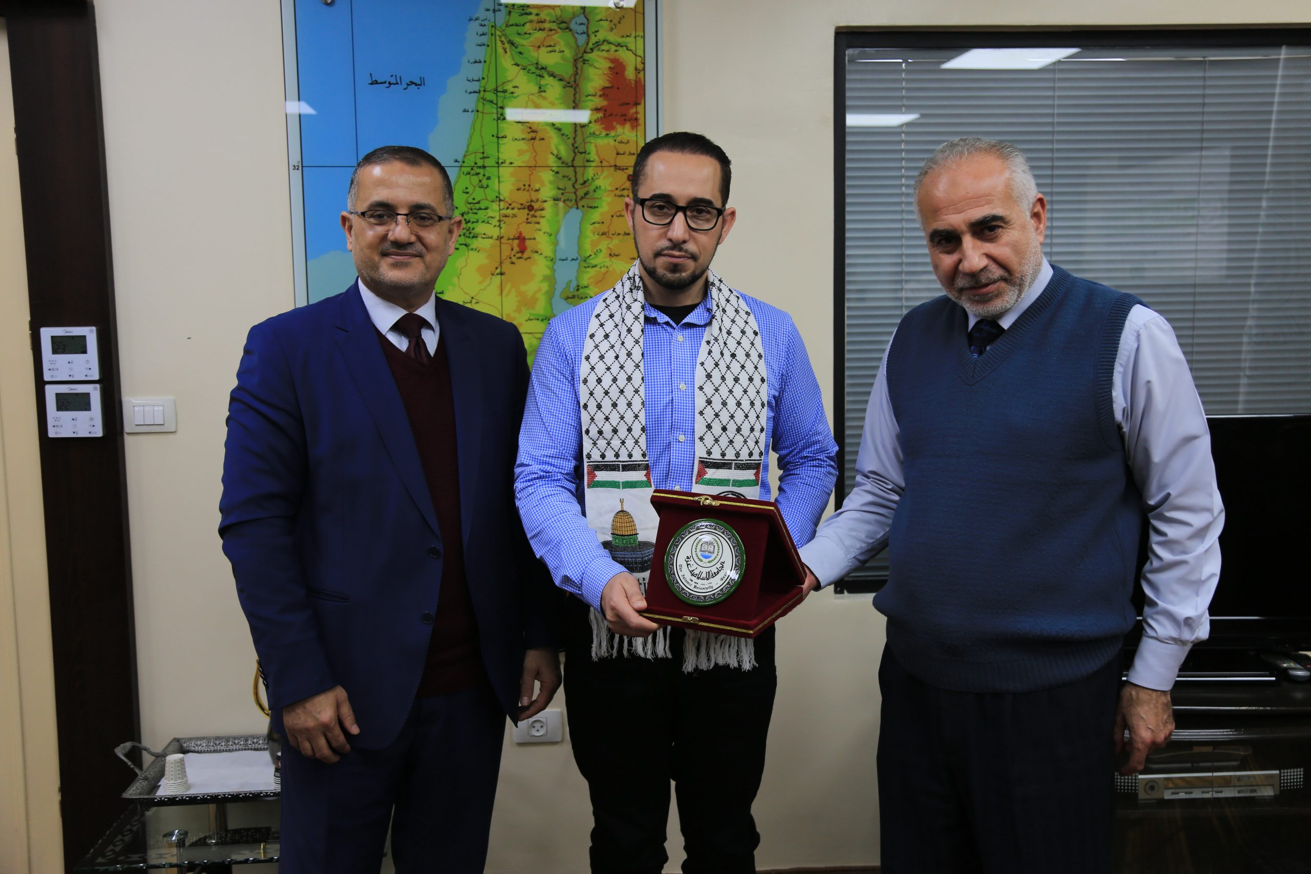 A Delegation from PAMA Visits IUG and Signs a Cooperation Agreement to Support Medical Students
