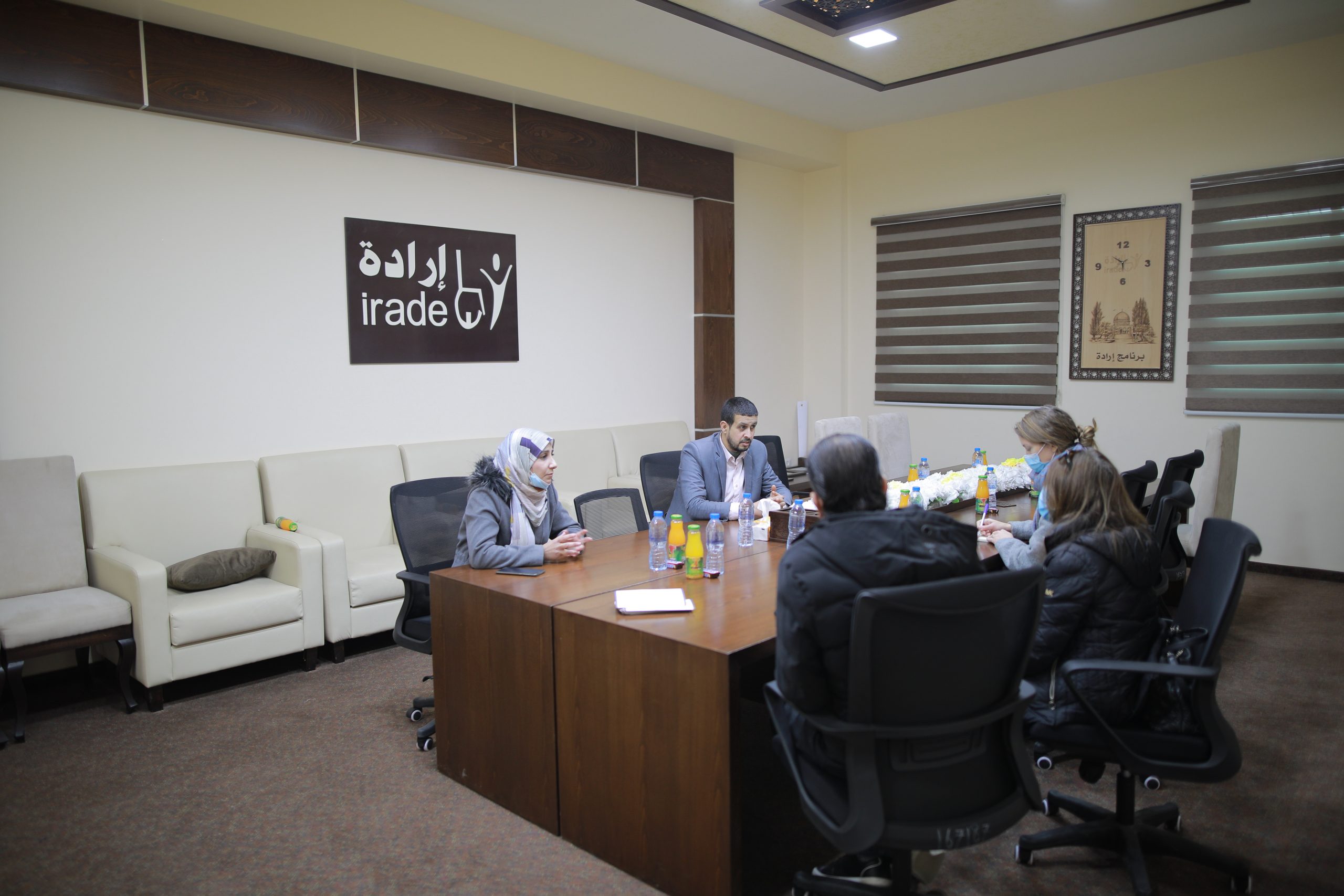 Irada Centre at IUG receives a delegation from UNESCO Organization