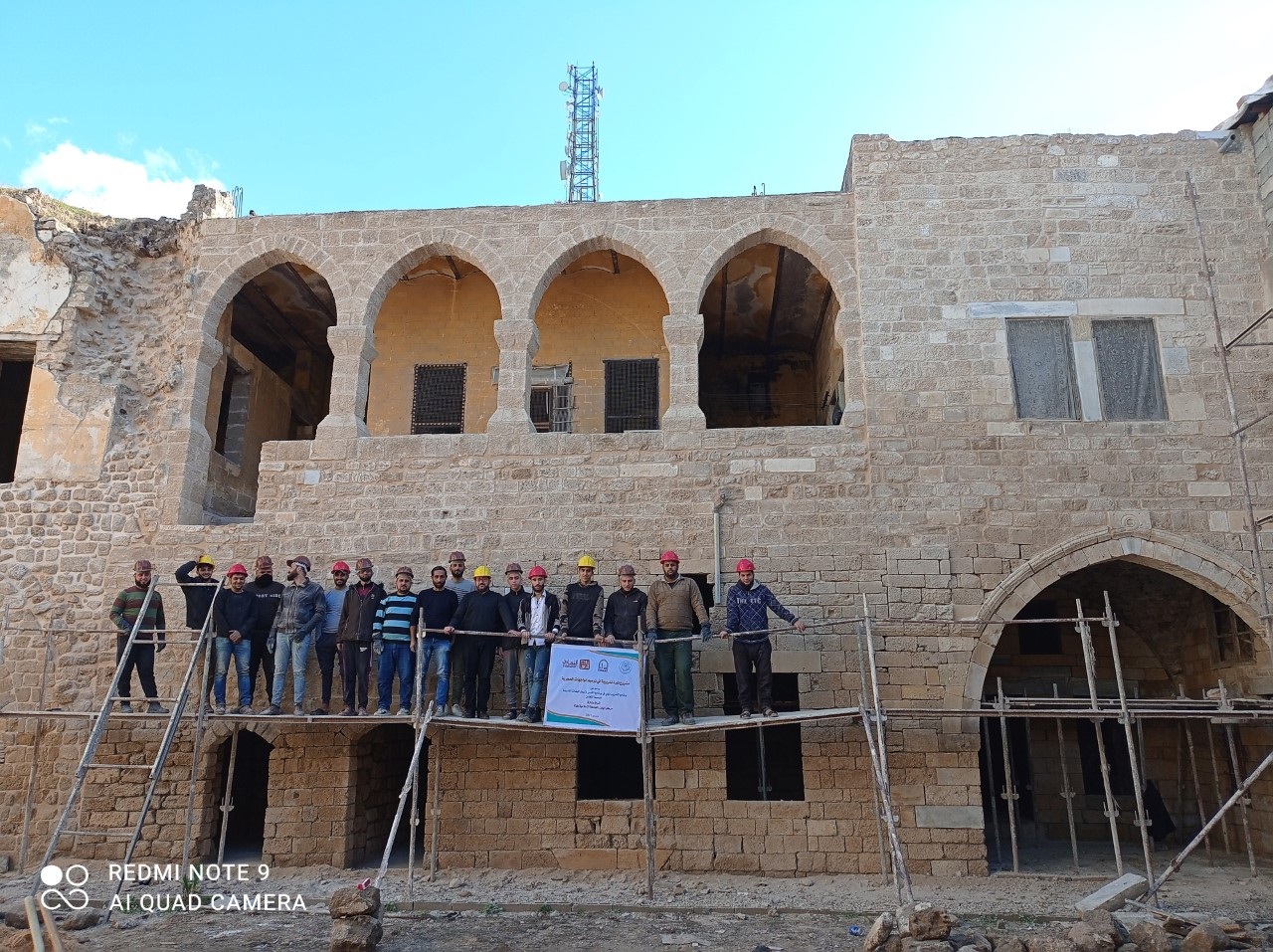 In collaboration with Old City of Jerusalem Revitalization Program , Iwan Center concludes a training program in restoring stone facades