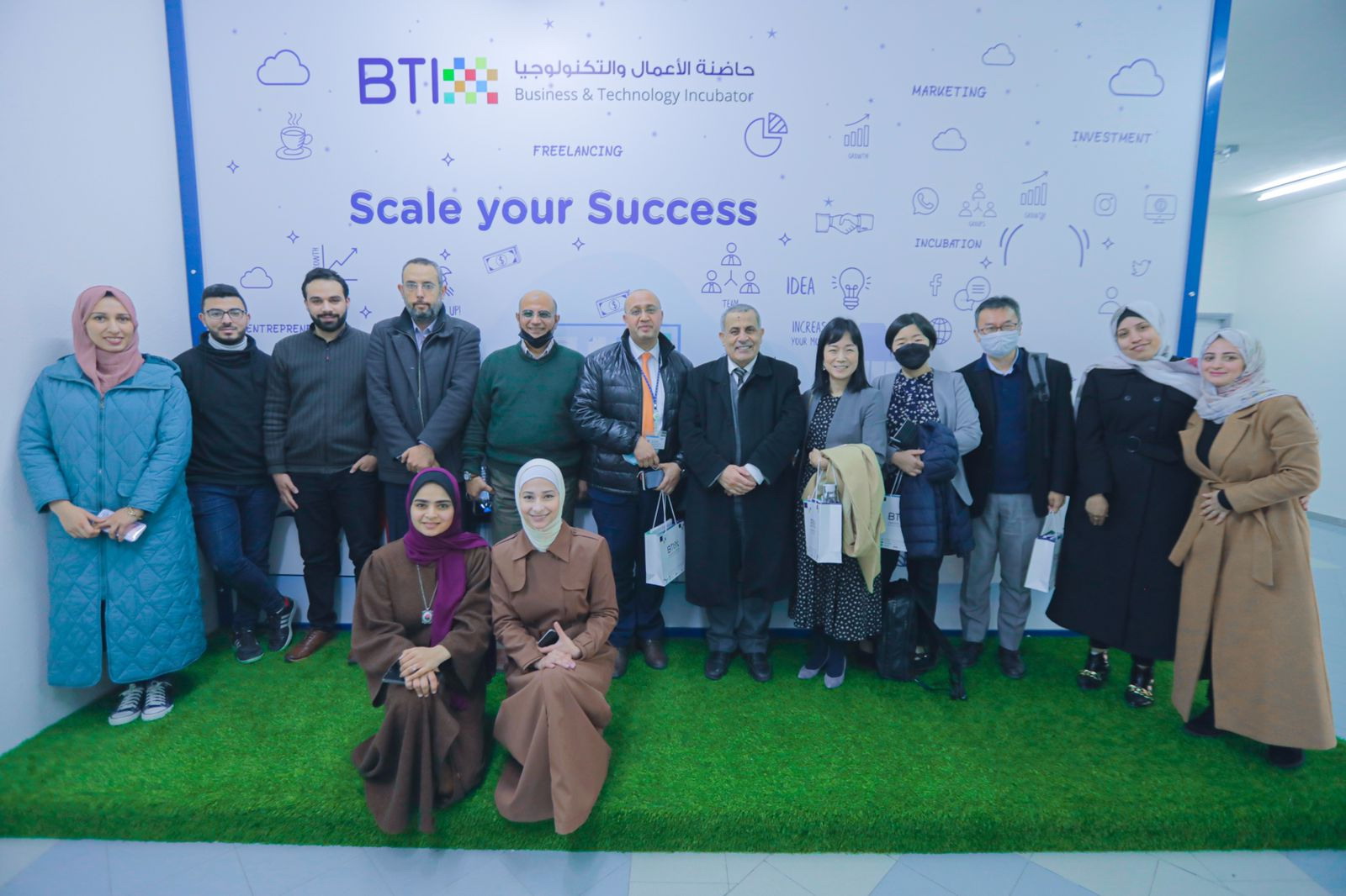 A delegation from Japan International Cooperation Agency (JICA) visits Business and Technology Incubator