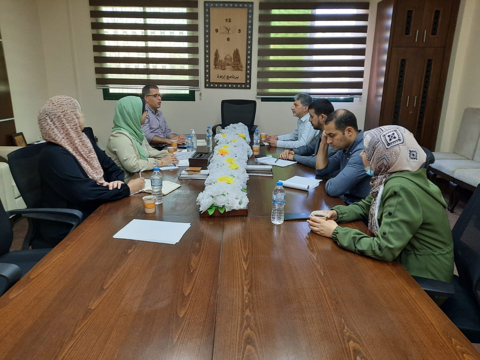 IUG Irada Center and Russel Center to cooperate in training opportunities