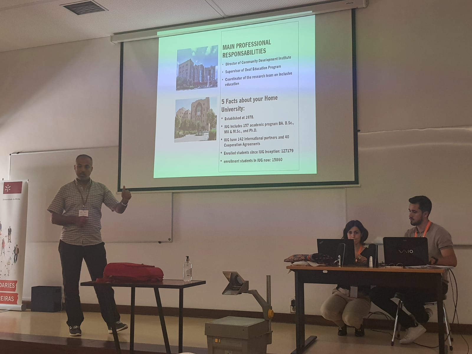 Islamic University takes part in Minho University’s International Week in Portugal