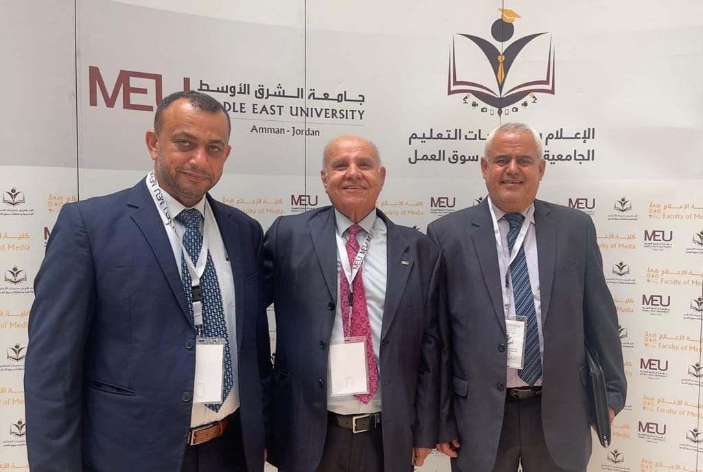 IUG academic from Journalism and Media Department participates in international conference in Jordan
