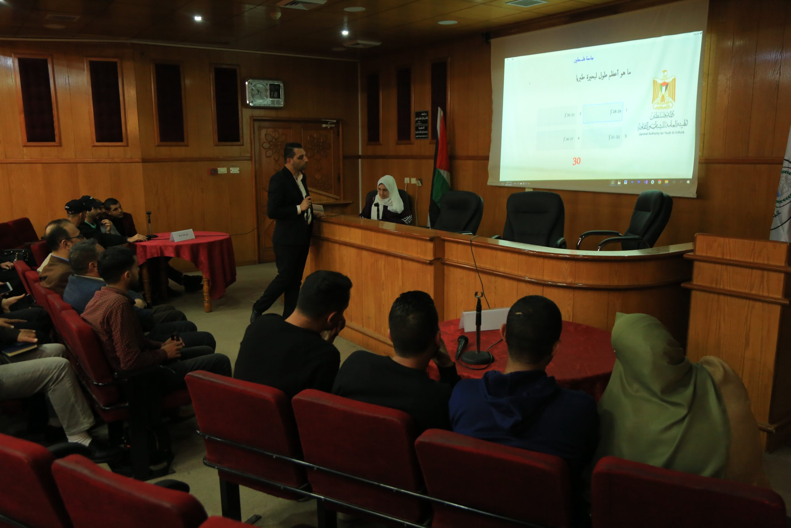 IUG hosts 3rd round of Competitive Cultural League among University Students Competition