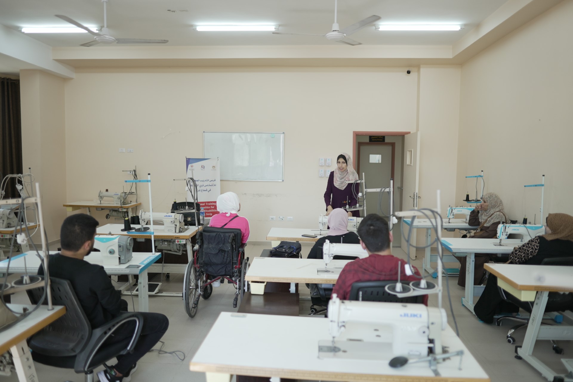 Irade Center, ICRC, Ministry of Labor Implement Project for People with Disabilities