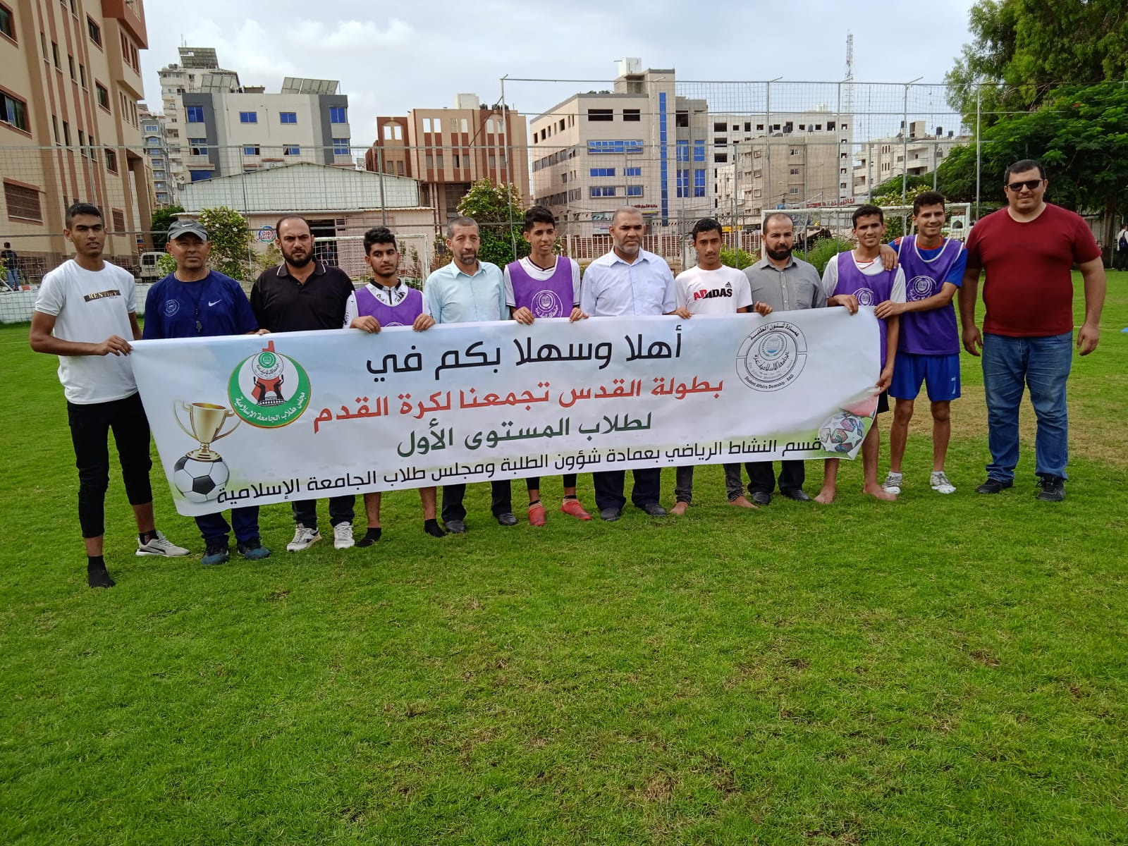 انعقاد بطولة “القدس تجمعنا” لكرة القدم لطلاب الجامعة الإسلامية الجدد
