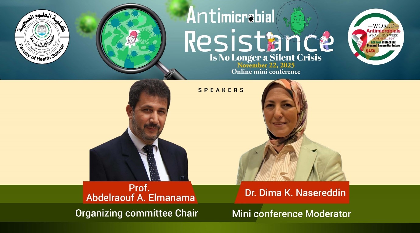 International Conference in Gaza Addresses Rising Antibmicrobial Resistance