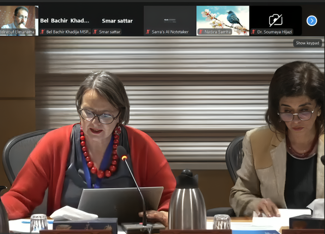 Faculty of Health Sciences Participates in WHO Workshop on Tackling Antimicrobial Resistance in Conflict Settings