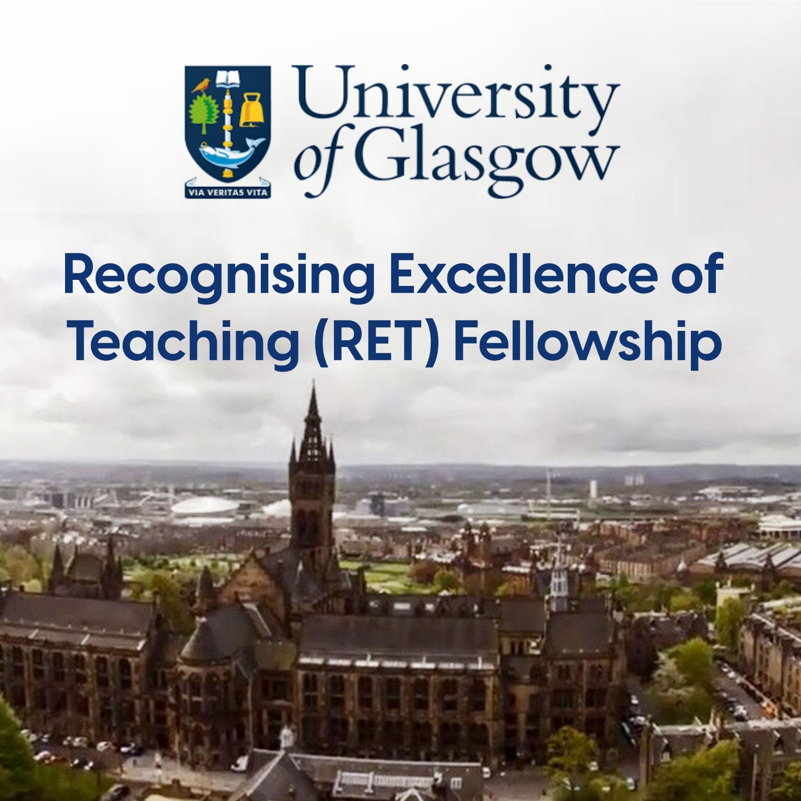 Health Sciences Academic Awarded Recognition of Excellence in Teaching Fellowship by University of Glasgow
