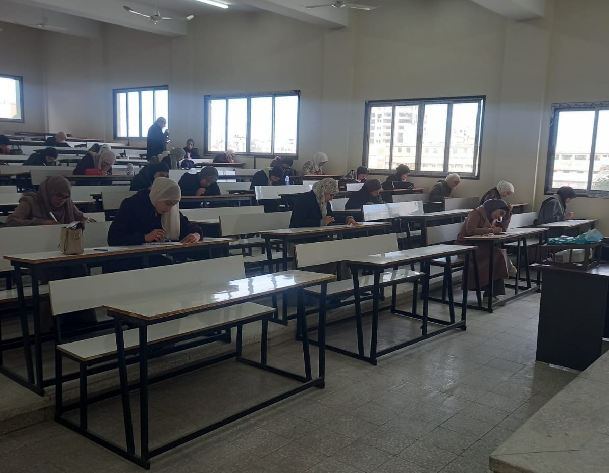 بدء الاختبارات الوجاهية في الجامعة الإسلامية